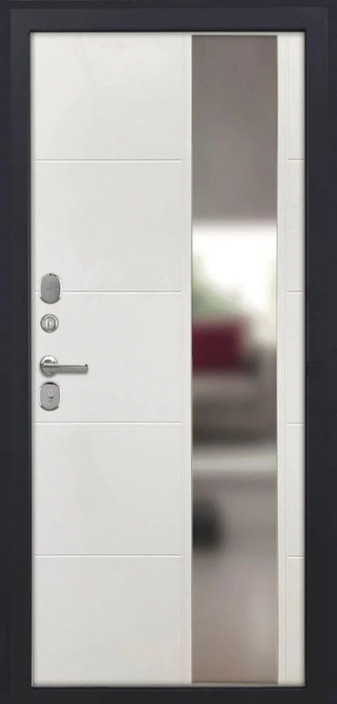 Входная дверь ДвериПРО L-45 ФЛЗ-649 капучино (зеркало) DPRO201271 внутренняя сторона